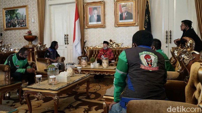Driver Ojol di Cianjur