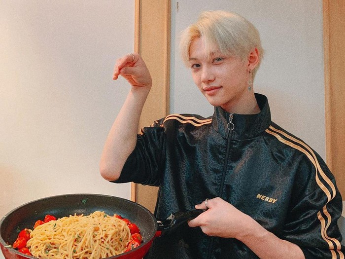 Felix Stray Kids Jago Masak
