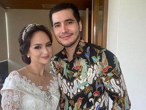 Angelica Simperler Lega Resmi Jadi Istri Rico Hidros Daeng