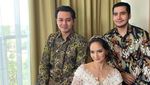 Cantiknya Angelica Simperler Berbusana Pengantin di Hari Pernikahan