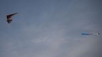 Spanduk Raksasa New Normal Mejeng di Langit Jakarta