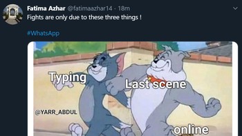 Pasangan yang berkelahi menyalahkan hilangnya tiga fitur ini. Foto: Screenshot Twitter