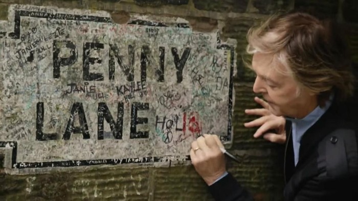 Paul McCartney di Penny Lane