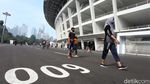 Antusias Masyarakat Berolahraga di Kawasan GBK
