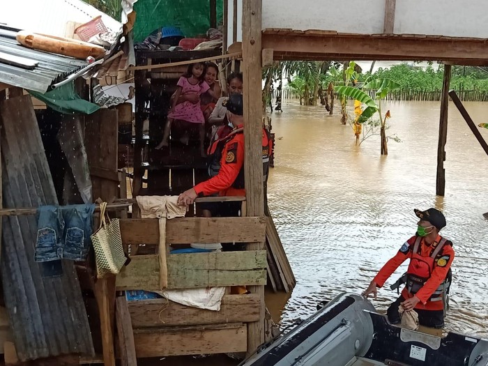Banjir di Konawe Utara 21 Juni 2020 (Sitti Harlina/detikcom)