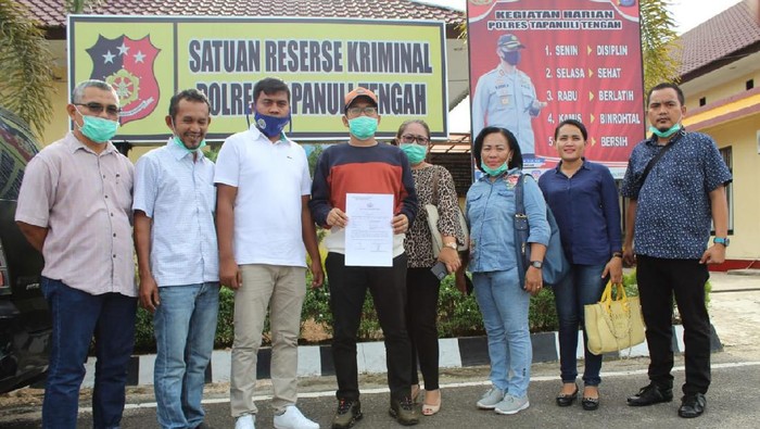 Merasa Difitnah, Wakil Ketua DPRD Tapteng Buat Laporan ke Polisi