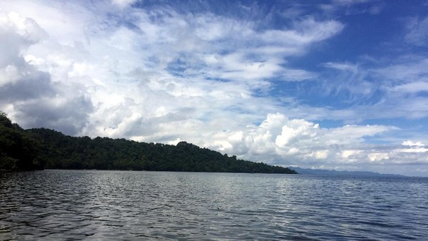 Sesampainya di tempat ini, mata kita langsung disuguhkan keindahan panorama alam yang memanjakan mata. Sejauh mata memandang, terlihat lautan dengan langit berwarna biru cerah. (Abdy Febriady/detikcom) Sesampainya di tempat ini, mata kita langsung disuguhkan keindahan panorama alam yang memanjakan mata. Sejauh mata memandang, terlihat lautan dengan langit berwarna biru cerah. (Abdy Febriady/detikcom)