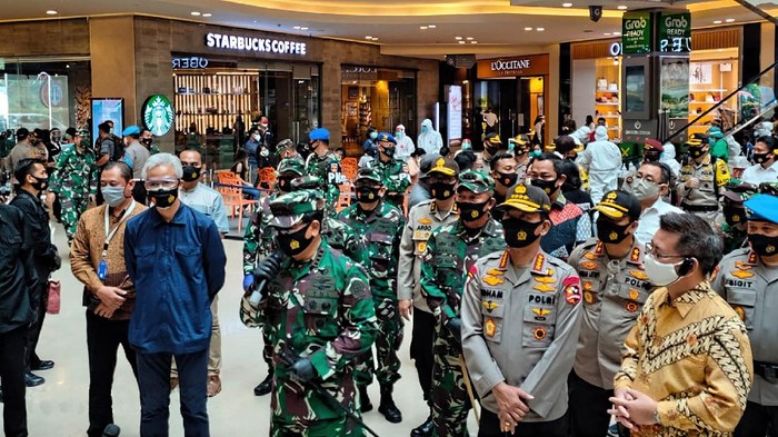 Suasana di Paragon Mall, Kota Semarang, Rabu (20/5/2020).