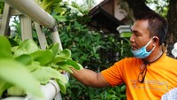 Pelatihan diberikan dengan mengikuti protokol kesehatan sebagai respons perusahaan memberi nilai tambah bagi pemilik homestay yang terdampak COVID-19. Foto: dok. Jamkrindo