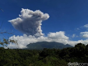 Merapi Erupsi 2 Kali Sehari, BPPTKG Ingatkan Potensi Luncuran Awan Panas