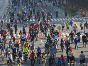 Car Free Day Disebar ke 32 Titik, Ini Daftar Jalan yang Akan Ditutup untuk Kendaraan