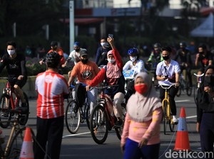 Kawasan Khusus Pesepeda Digelar di 30 Titik DKI Hari Ini, Simak Aturannya