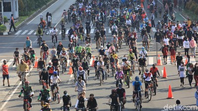Melihat Lagi Ramainya Sudirman-Thamrin di Minggu Pagi yang Bikin CFD Kembali Ditutup