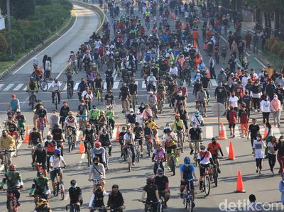 Melihat Lagi Ramainya Sudirman-Thamrin di Minggu Pagi yang Bikin CFD Kembali Ditutup