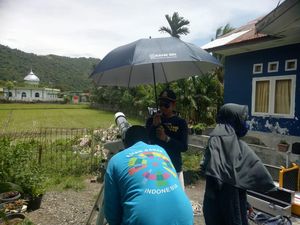 Sambut Gerhana Matahari Sebagian, Langit Aceh Cerah Berawan