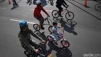 Diberitakan sebelumnya, Gubernur DKI Jakarta Anies Baswedan mengatakan hari bebas kendaraan bermotor (HBKB) di kawasan Bundaran HI, Jakarta Pusat, akan berlaku kembali pekan depan. Namun, ada sejumlah peraturan baru yang wajib diikuti oleh masyarakat yang hendak mengikuti CFD diantaranya adalah dilarang membawa anak di bawah umur 9 tahun serta para pedagang pun belum diizinkan untuk berjualan di area tersebut