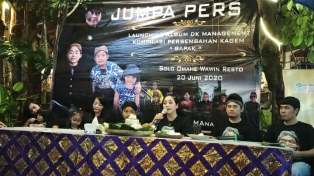 Press conference peluncuran album baru Didi Kempot