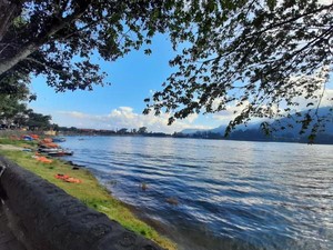 Ada Telaga Cantik di Balik Lereng Gunung Lawu