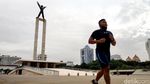 Asyiknya Menikmati Sore di Lapangan Banteng