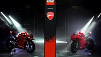 Supaya mirip dengan aslinya, Zangelmi dan timnya perlu membongkar hingga 8 kali agar replika Lego itu mirip dengan Ducati Panigale V4R. Foto: Ducati