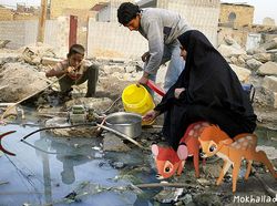 Keren Tapi Bikin Terenyuh, Potret Daerah Perang Berpadu dengan Kartun