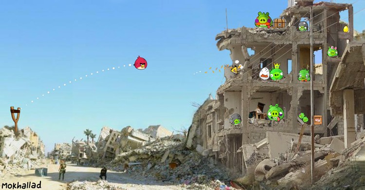 Foto daerah perang dan kartun Foto daerah perang dan kartun