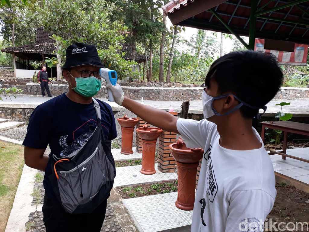 Hari Pertama Uji Coba Buka, Kalisuci Gunungkidul Sepi Pengunjung