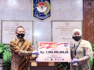 Jatim Sabet Dua Penghargaan Inovasi New Normal Life dari Kemendagri