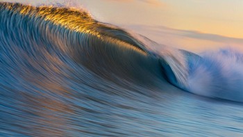 Foto gulungan ombak karya Dave Nilsen. Foto: Dave Nilsen/World Landscape Photographer