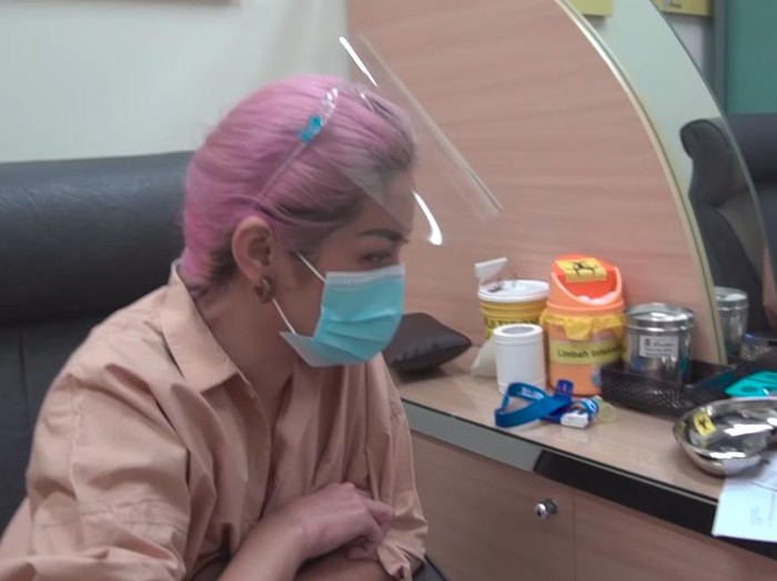 Jessica Iskandar periksa jantung