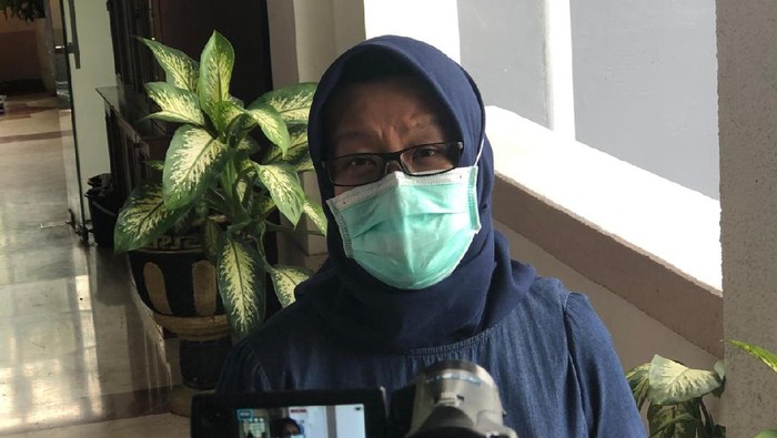 Kabid Pencegahan Gugus Tugas Percepatan Penanganan COVID-19 Surabaya Febria Rachmanita