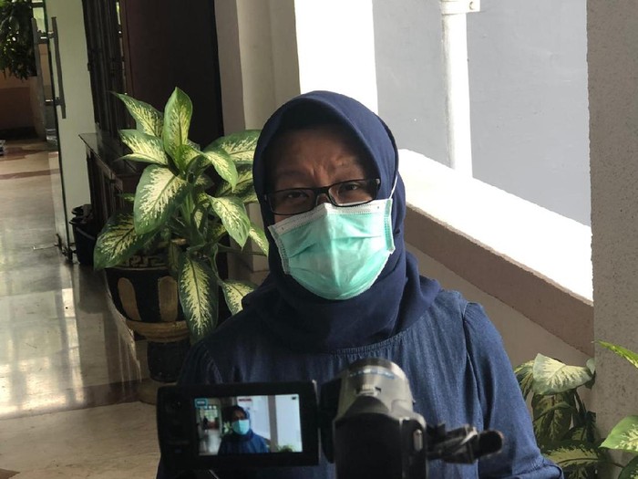 Kabid Pencegahan Gugus Tugas Percepatan Penanganan COVID-19 Surabaya Febria Rachmanita