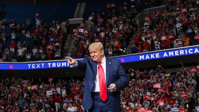 Kampanye Trump: Tim sukses bantah jumlah peserta dimanipulasi pengguna Tiktok dan fans K-Pop