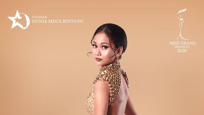 7 Pesona Cantik Kharisma Aura, Juara Miss Grand Indonesia 2020
