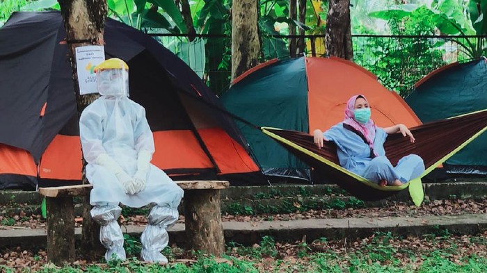 Lokasi Outbond atau camping Outdoor di RSUD Sekayu