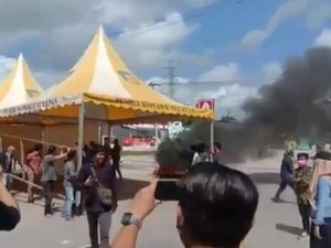 Massa Demo Tolak 500 TKA China Sempat Cegat 3 WNA di Sultra