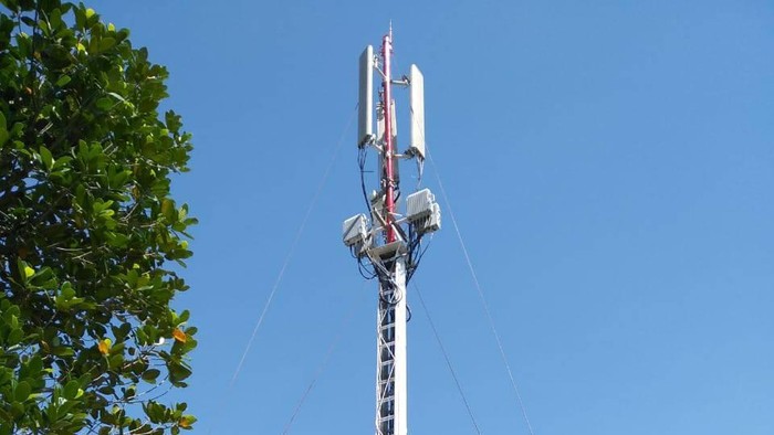 Menara 4G Telkomsel di Wakatobi