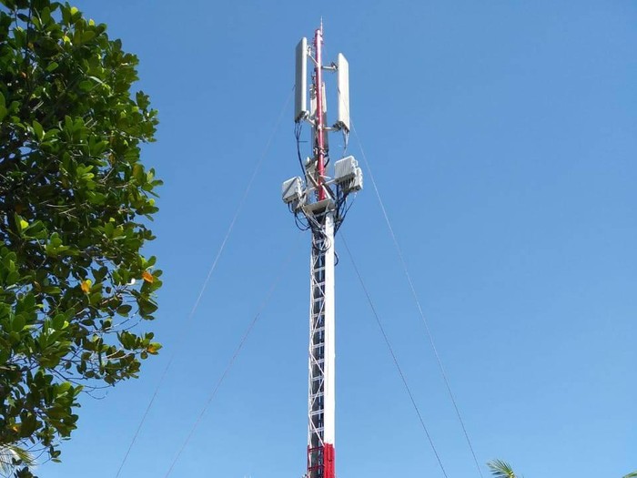 Menara 4G Telkomsel di Wakatobi