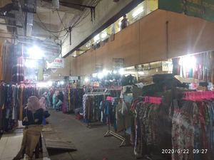 Melihat Penerapan Protokol Kesehatan di Pasar Kebayoran Lama