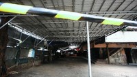 Kini pasar tersebut sepi oleh aktivitas jual beli.