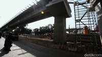 Pembangunan pondasi terlihat sudah selesai, dan sekarang ini pembangunan sudah mengarah ke struktur atas.