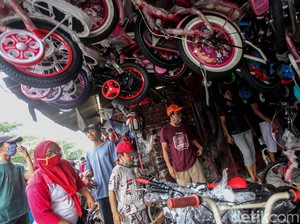 Parahnya Kondisi Penjualan Sepeda di Pasar Rumput, Begini Cerita Pedagangnya