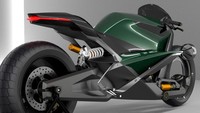 Soalnya tidak hanya desain menarik dengan sentuhan mobil balap british berkelir hijau, berbagai fitur terbaik juga bakal terselip pada motor ini. Foto: Pool (Autoevolution)