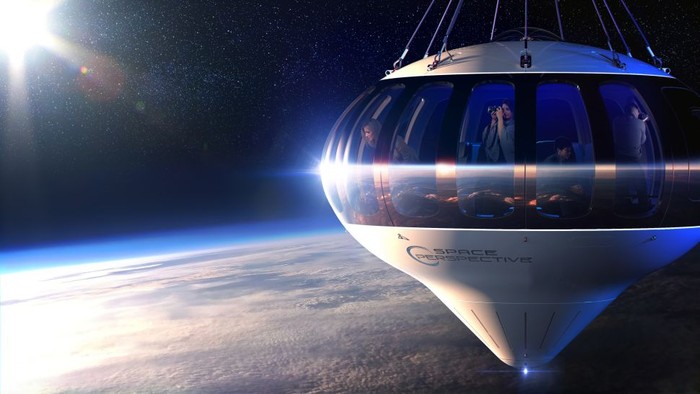 Wisata antariksa memang masih belum terwujud, akan tetapi pilihan alat transportasi menuju ruang hampa kini mulai bertambah dengan kehadiran Spaceship Neptune dari Space Perspective.