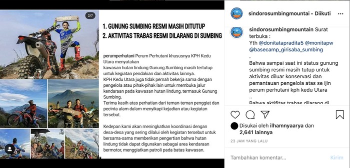 Trabas di Gunung Sumbing Trabas di Gunung Sumbing