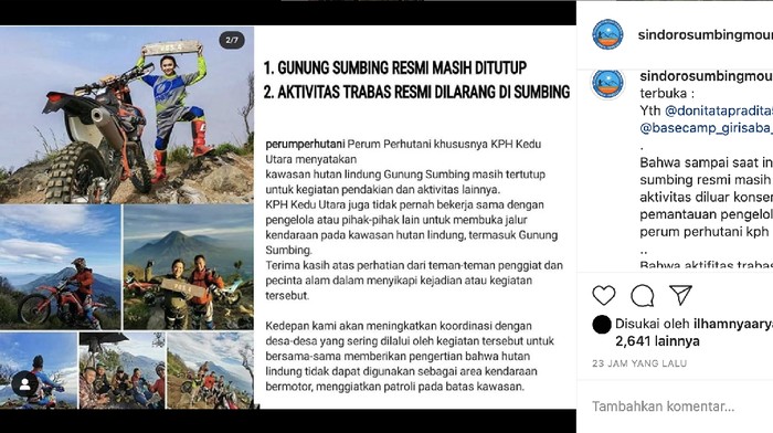 Trabas di Gunung Sumbing