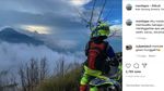 Aksi Doni Tata dan Crosser Cantik Trabas di Gunung Sumbing