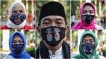 Upacara HUT DKI dengan Physical Distancing