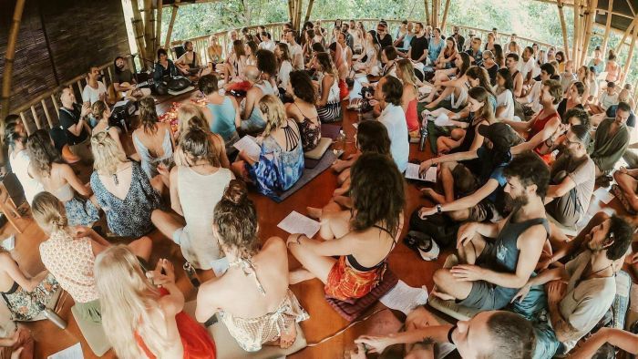 Viral bule kumpul di Ubud, Bali. Penyelenggara sampaikan klarifikasi (dok. Istimewa)