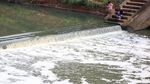 Waduh! Banjir Kanal Timur Kembali Berbusa